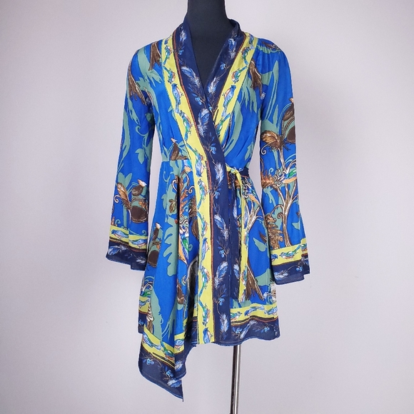 Water Bird Kimono / Wrap dress main image 0